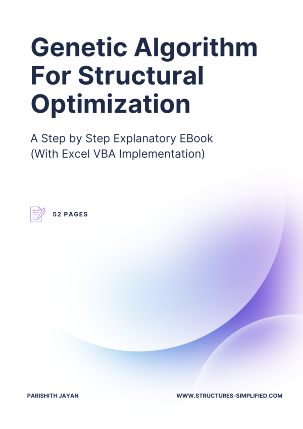 Genetic Algorithm for Structural Optimization (With Excel Workbook)
